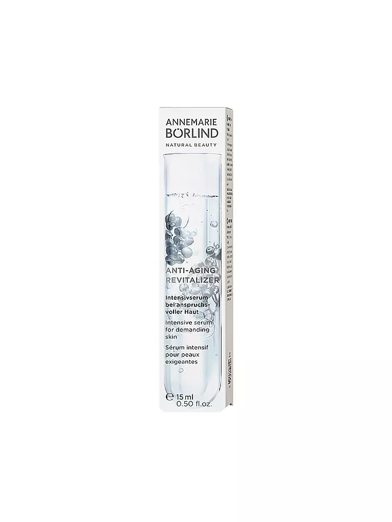 ANNEMARIE BÖRLIND | SÉRUM INTENSIF REVITALISANT ANTI-ÂGE 15 ml | keine Farbe