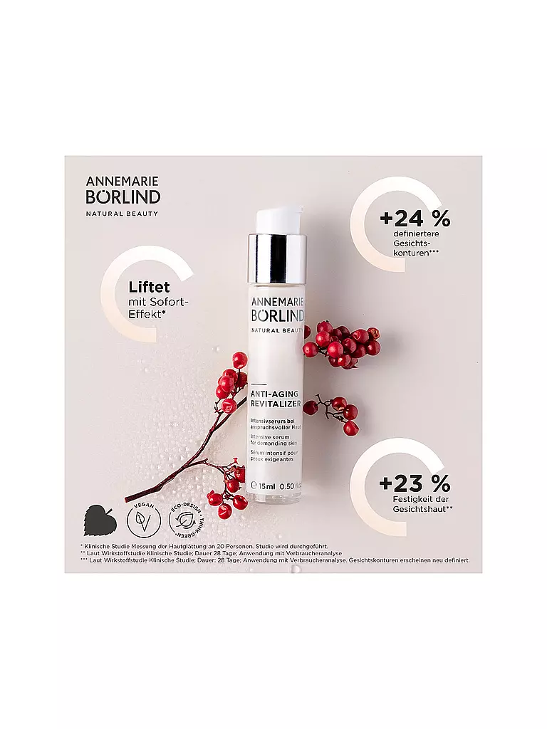 ANNEMARIE BÖRLIND | SÉRUM INTENSIF REVITALISANT ANTI-ÂGE 15 ml | 