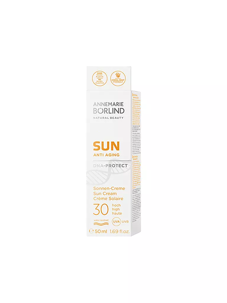 ANNEMARIE BÖRLIND | SUN ANTI-ÂGE Crème Solaire DNA Protect FPS 30 50ml | Aucune couleur