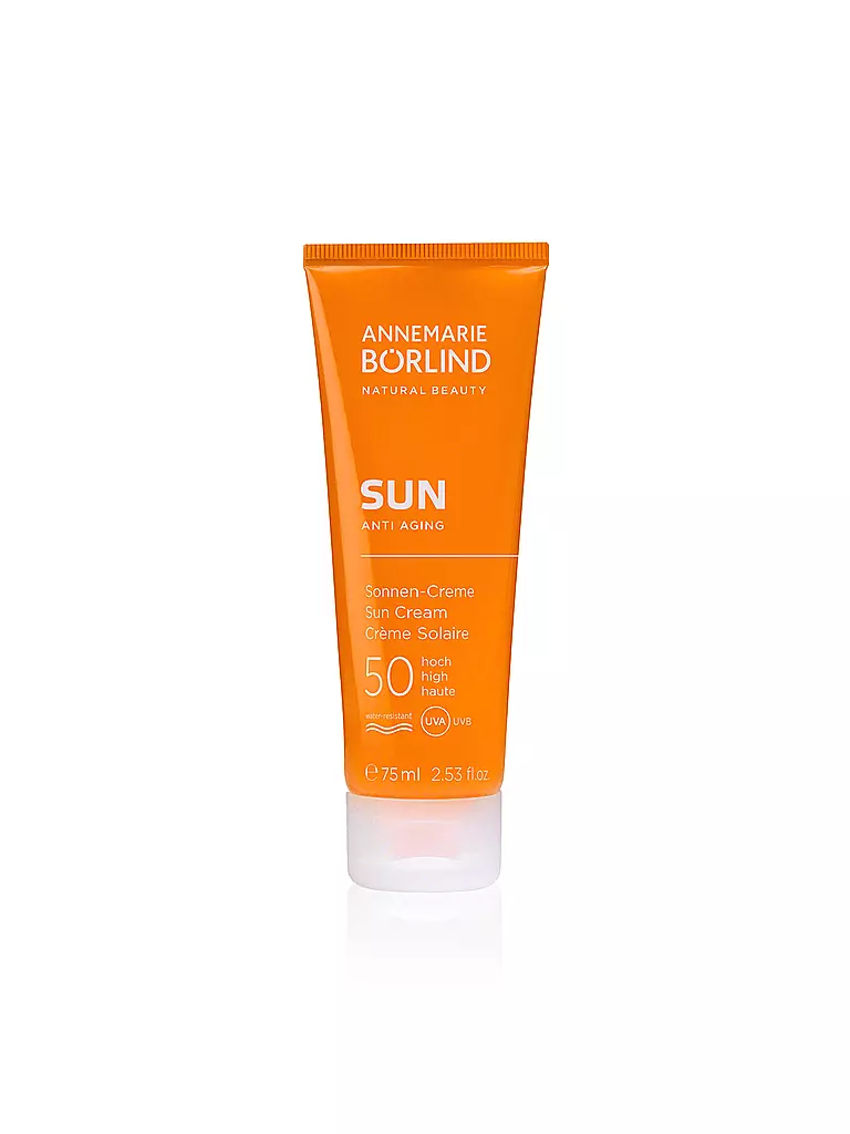 ANNEMARIE BÖRLIND | SUN ANTI-ÂGE Crème Solaire FPS 50 75ml | keine Farbe