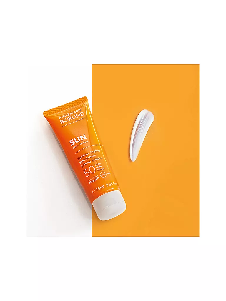ANNEMARIE BÖRLIND | SUN ANTI-ÂGE Crème Solaire FPS 50 75ml | 