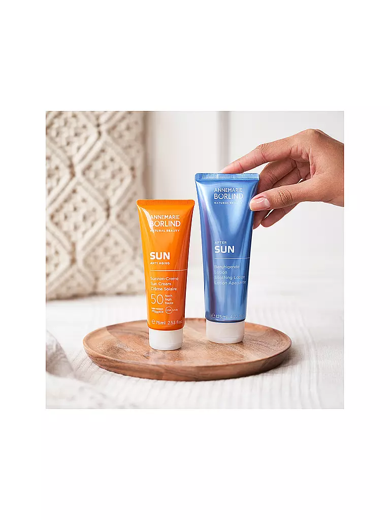 ANNEMARIE BÖRLIND | SUN ANTI-ÂGE Crème Solaire FPS 50 75ml | 