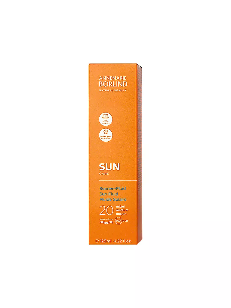 ANNEMARIE BÖRLIND | SUN CARE Fluide Solaire FPS 20 125ml | Aucune couleur