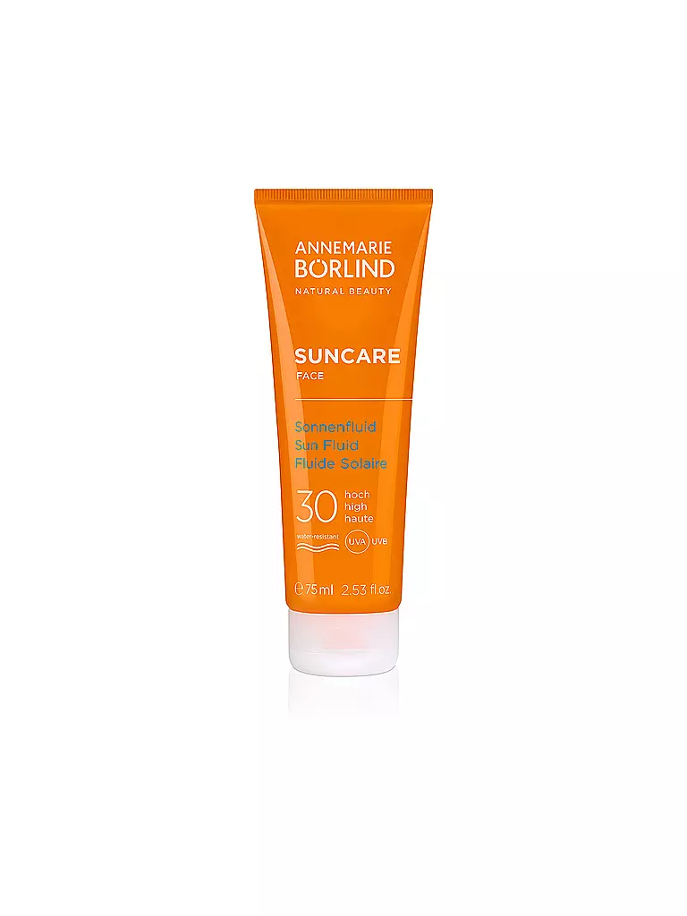 ANNEMARIE BÖRLIND | SUNCARE FACE Fluide solaire visage FPS 30 75ml | Aucune couleur
