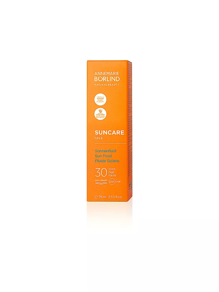 ANNEMARIE BÖRLIND | SUNCARE FACE Fluide solaire visage FPS 30 75ml | Aucune couleur