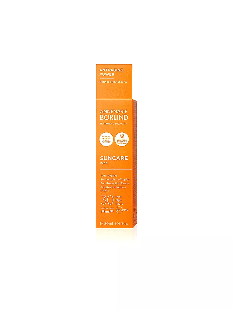 ANNEMARIE BÖRLIND | SUNCARE FACE Gouttes de protection solaire anti-âge FPS 30 30 ml | keine Farbe