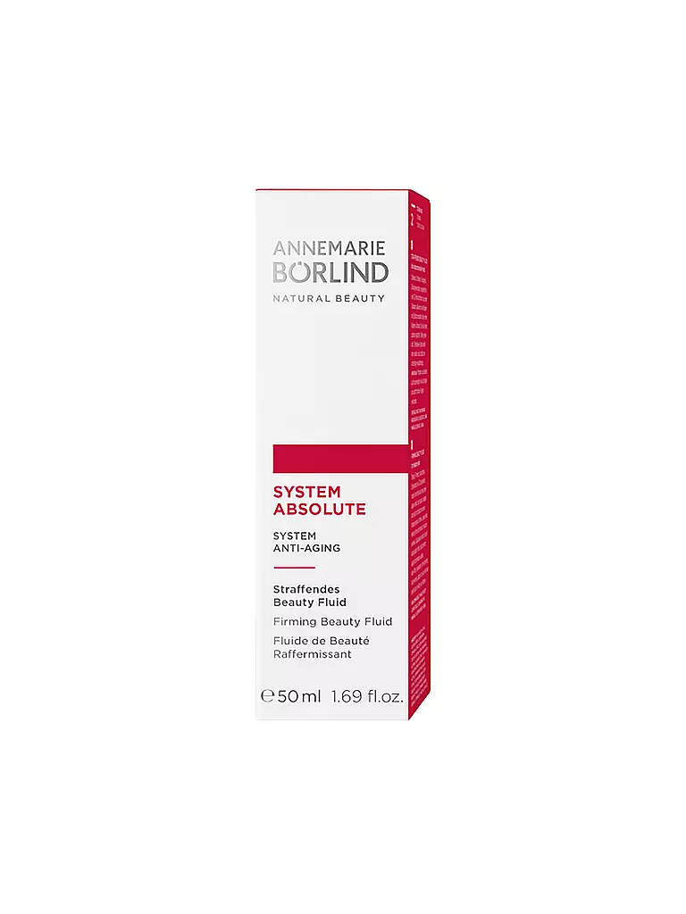 ANNEMARIE BÖRLIND | SYSTEM ABSOLUTE Fluide de Beauté Raffermissant 50ml | keine Farbe
