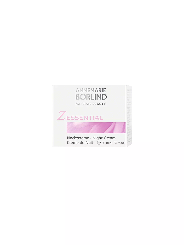 ANNEMARIE BÖRLIND | Z ESSENTIAL - Crème de nuit 50ml | keine Farbe