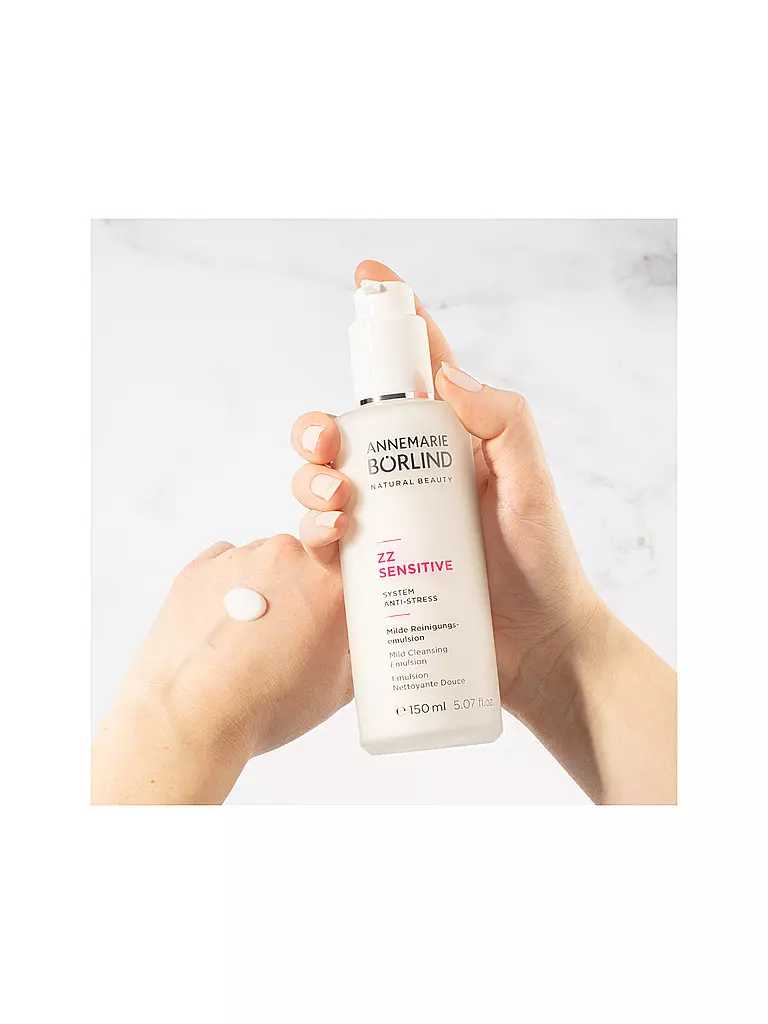 ANNEMARIE BÖRLIND | ZZ SENSITIVE Émulsion Nettoyante Douce 150ml | 
