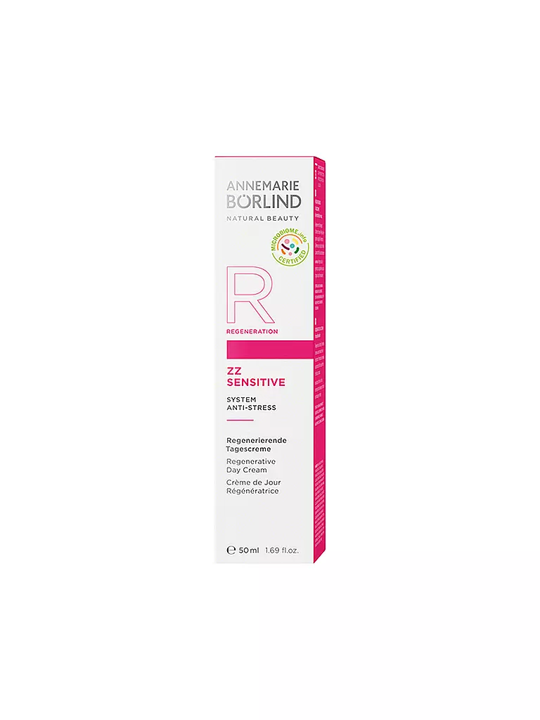 ANNEMARIE BÖRLIND | ZZ SENSITIVE Crème de jour régénératrice 50ml | Aucune couleur