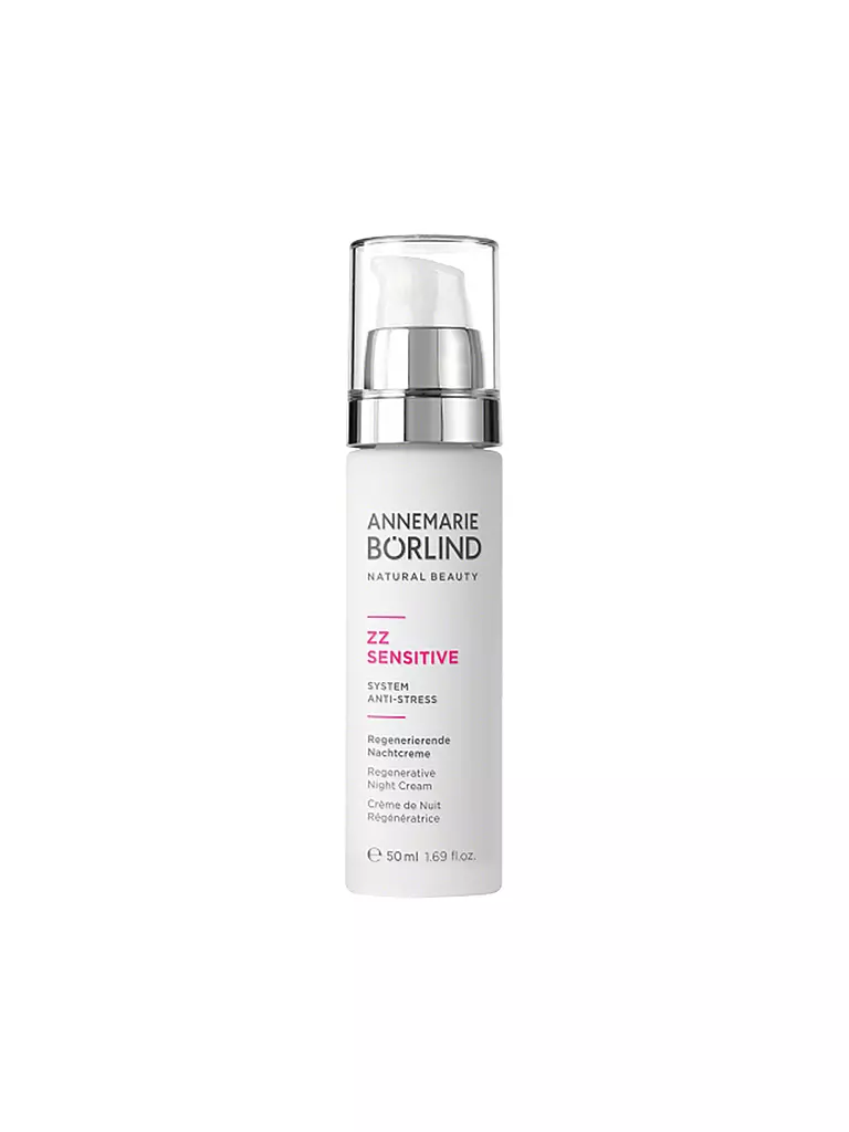 ANNEMARIE BÖRLIND | ZZ SENSITIVE Crème de nuit régénératrice 50 ml | keine Farbe