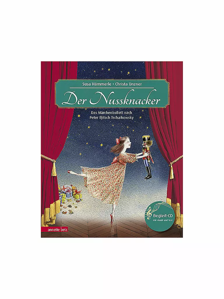 ANNETTE BETZ VERLAG | Livre - Casse-Noisette avec CD audio | Aucune couleur