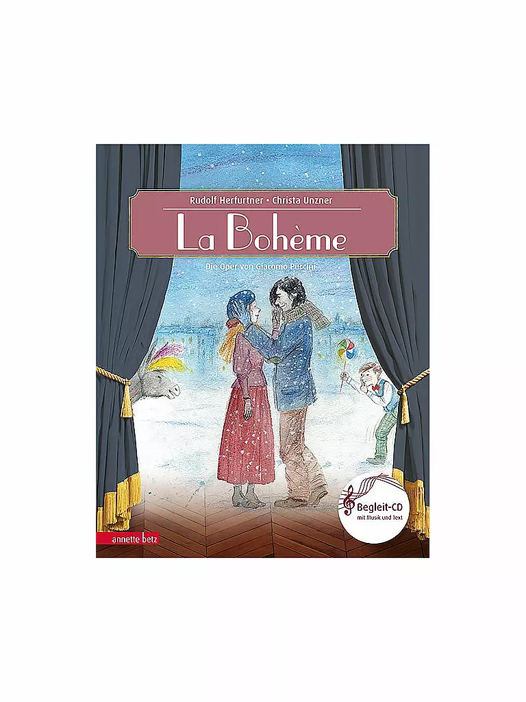 ANNETTE BETZ VERLAG | Livre - La Bohème avec CD audio | Aucune couleur