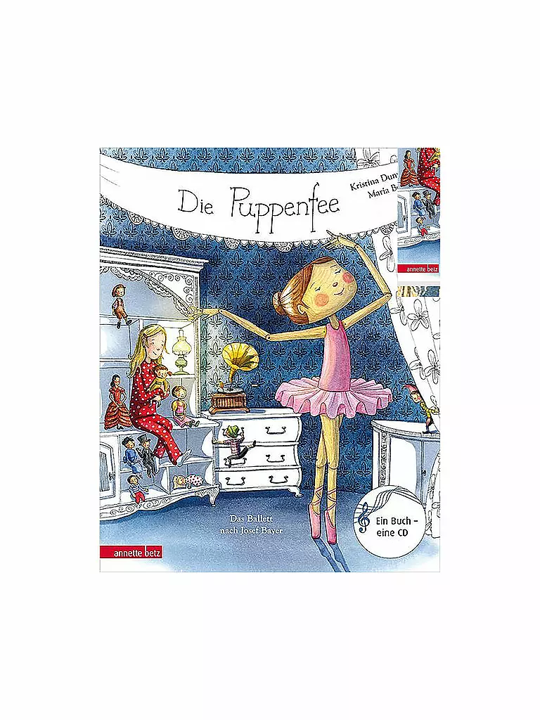 ANNETTE BETZ VERLAG | Livre - La fée des poupées avec 1 CD audio | keine Farbe