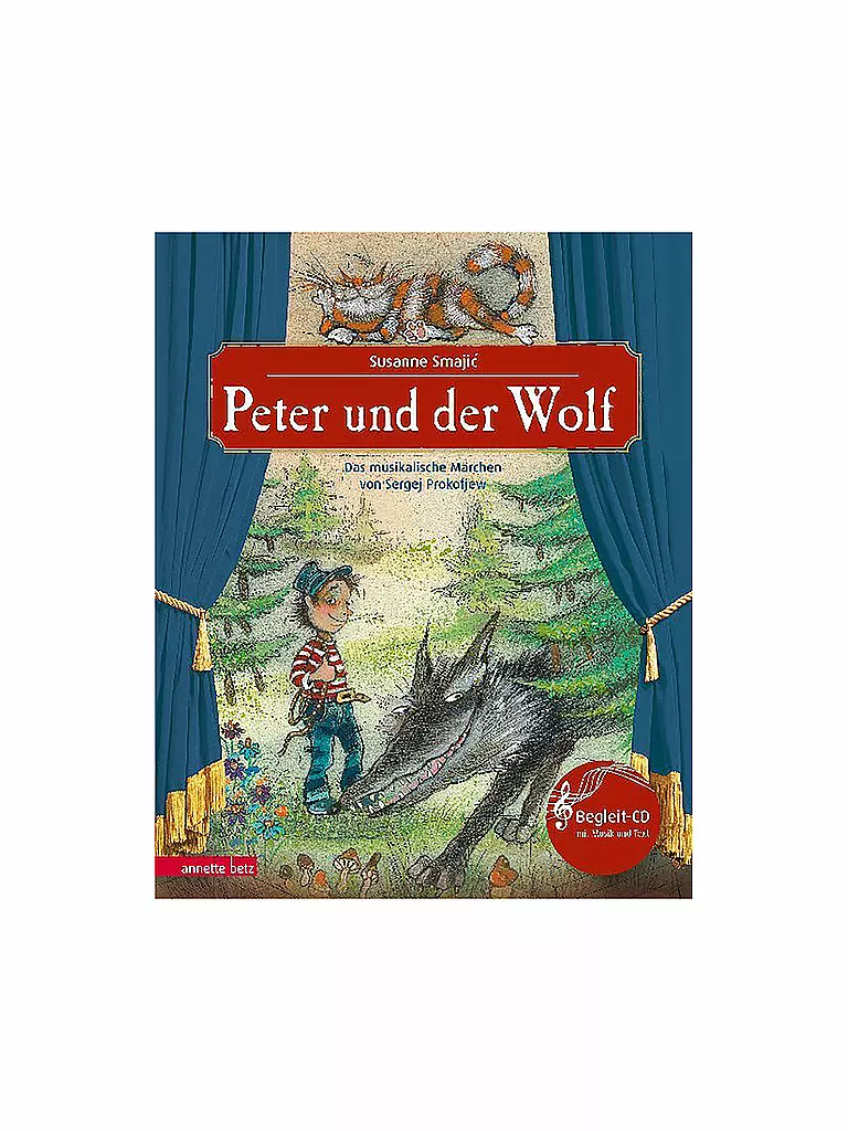 ANNETTE BETZ VERLAG | Livre - Pierre et le Loup avec CD audio | keine Farbe