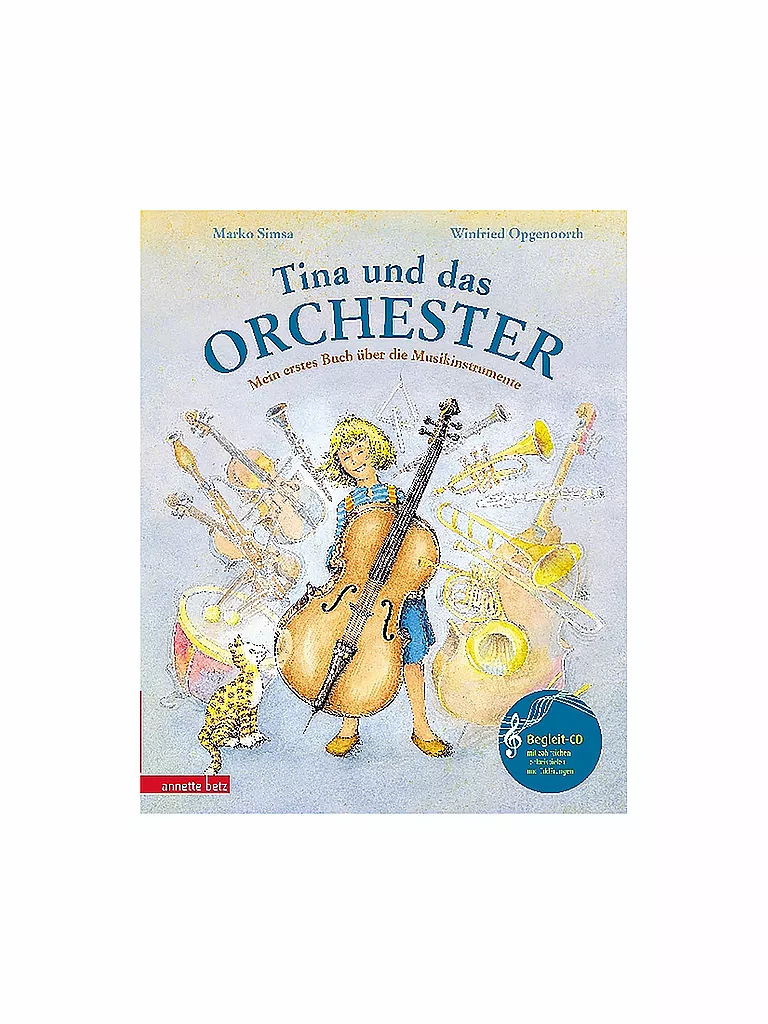 ANNETTE BETZ VERLAG | Livre - Tina et l'orchestre avec CD audio | Aucune couleur