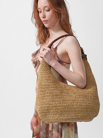 ANOKHI | Sac - Hobo RAFFIA LUNA BAG