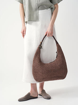 ANOKHI | Sac - Hobo RAFFIA LUNA BAG