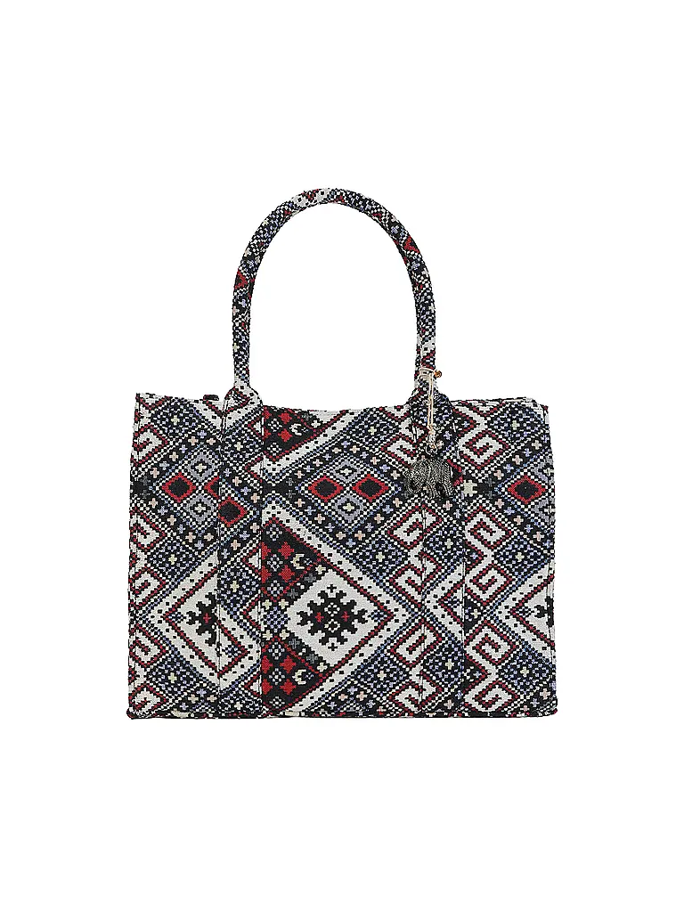 ANOKHI | Sac - Cabas TOTE BOOK Large | Rouge foncé