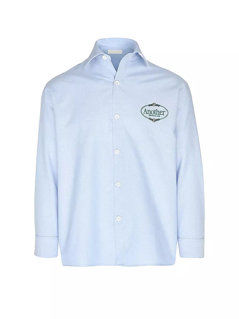 ANOTHER COTTON LAB | Chemise coupe régulière | Bleu clair