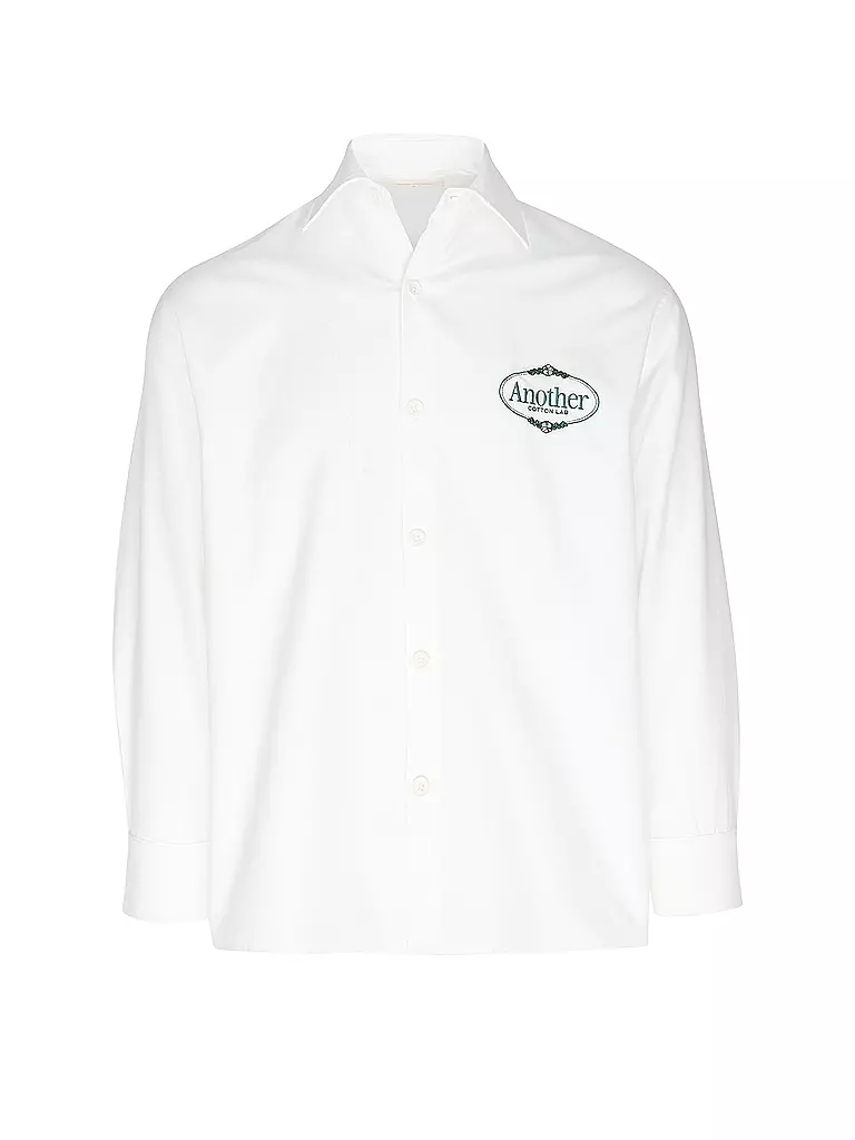 ANOTHER COTTON LAB | Chemise coupe regular | weiss