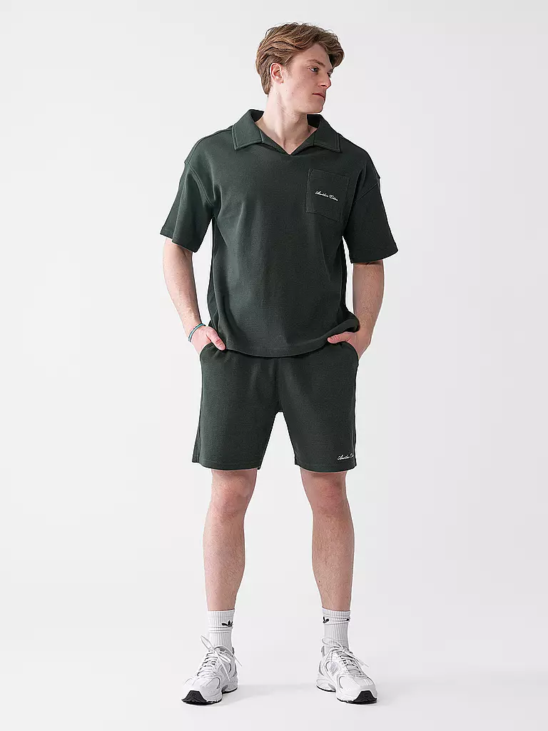 ANOTHER COTTON LAB | Polo | dunkelgrün