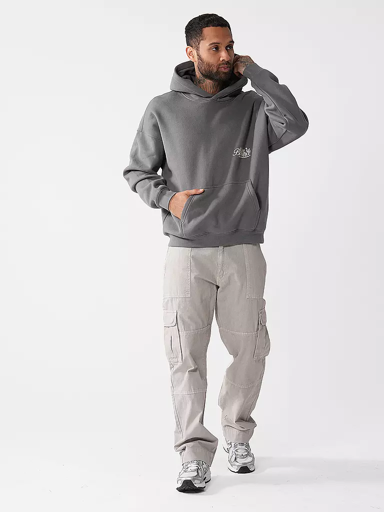 ANOTHER COTTON LAB | Sweat à capuche - Hoodie | grau