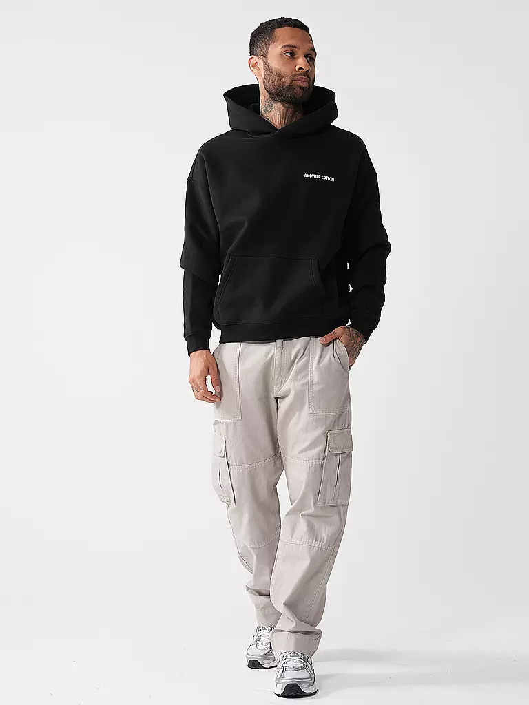 ANOTHER COTTON LAB | Sweat à capuche - Hoodie | schwarz