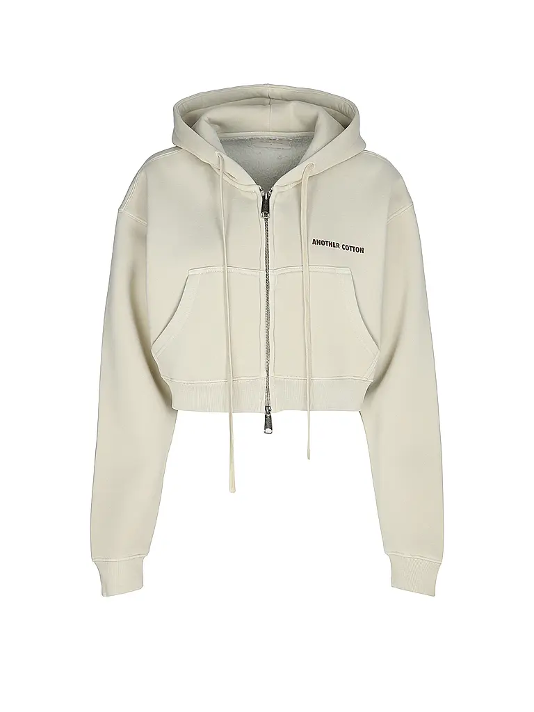 ANOTHER COTTON LAB | Sweat-shirt zippé | weiss