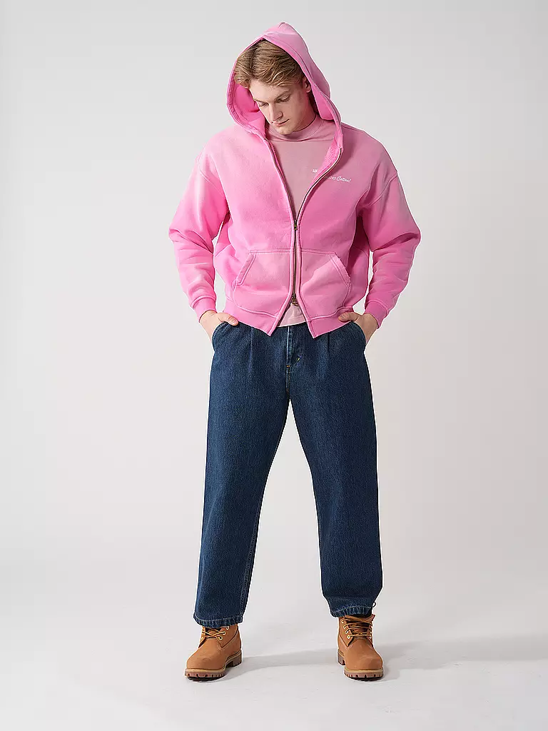 ANOTHER COTTON LAB | Sweat-shirt zippé | rosa