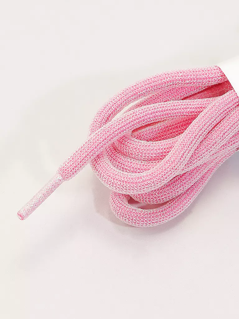 ANOTHER TREND | Lacets LACE GLITTER | rosa
