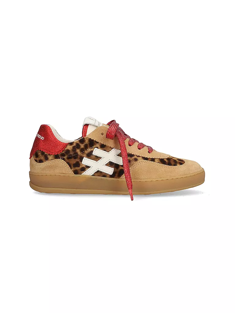 ANOTHER TREND | Sneaker BABY SILK LÉOPARD | braun