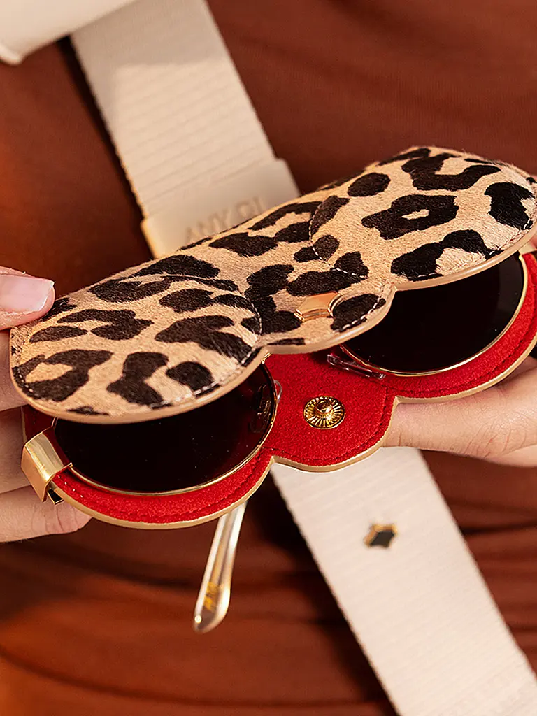 ANY DI | Étui à lunettes | Camel