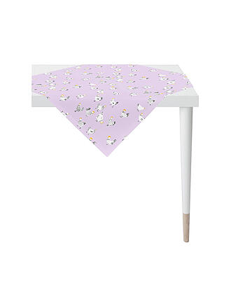 APELT | Mitteldecke SEASON 88x88cm Lila/Hühner