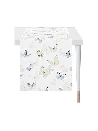 APELT | Chemin de table SEASON 140x48cm Blanc/Papillon