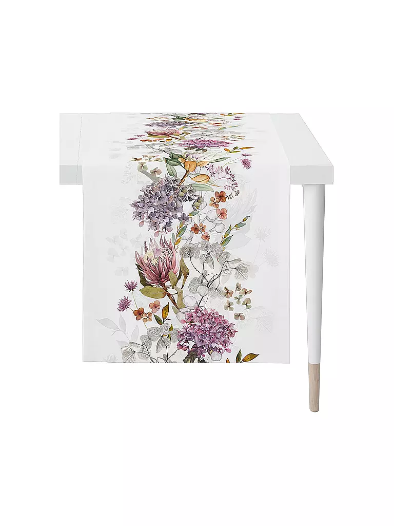 APELT | Chemin de table 140x48cm SEASON Blanc | weiss
