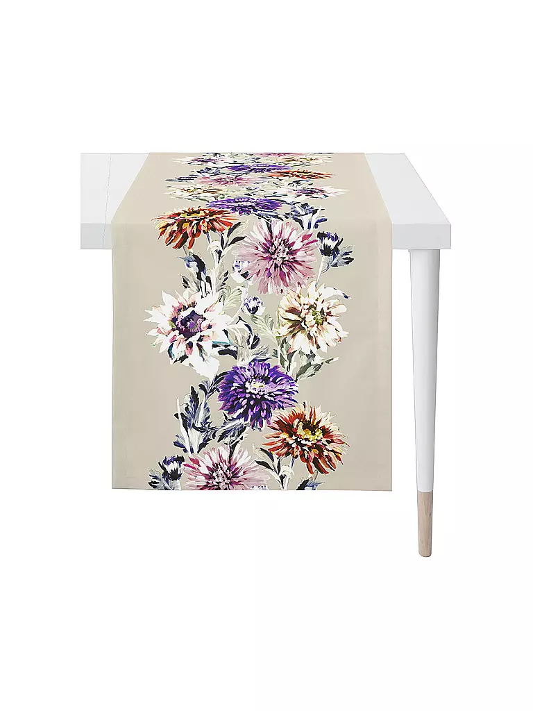 APELT | Chemin de table 140x48cm SEASON Blanc | weiss