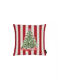 APELT | Housse de coussin de Noël 40x40cm SEASON Rouge | Rouge foncé
