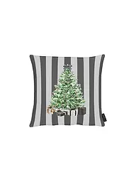 APELT | Housse de coussin de Noël 40x40cm SEASON Rouge | Gris