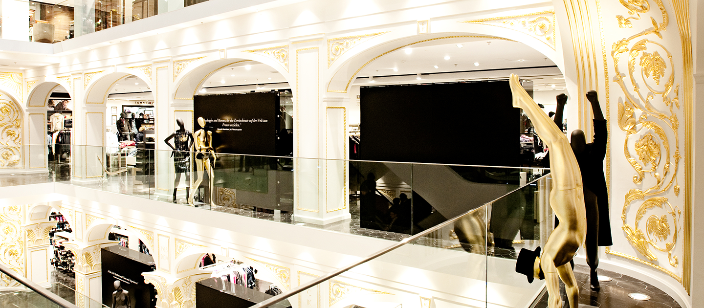 Le grand hall, fleuron de la maison