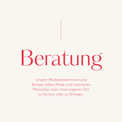 Conseil. Nos conseillères et conseillers de mode vivent la mode et inspirent les gens à façonner ou à consolider leur propre style.
