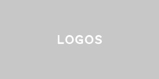 Ein grauer Hintergrund mit dem Wort „LOGOS“ in Weiß in der Mitte.