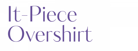 Pièce tendance surchemise.