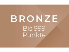 Fond bronze avec des formes géométriques. Le texte est « BRONZE » et « Jusqu'à 999 points ».