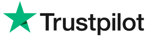 Le logo Trustpilot avec une étoile verte à gauche du mot « Trustpilot » en caractères noirs sur fond clair.
