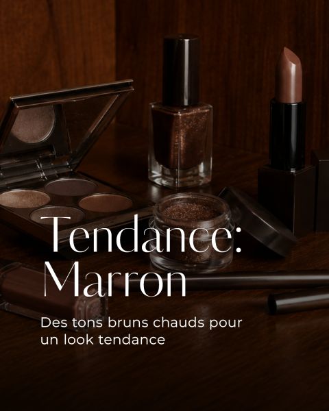 Tendance : Marron - Des tons bruns chauds pour un look mode.
