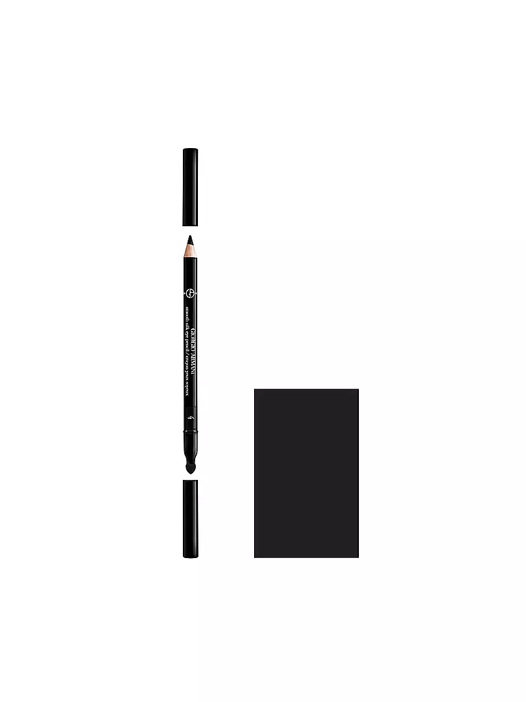 ARMANI COSMETICS | Crayon Contour des Yeux - Smooth Silk Eye Pencil (04 Noir) | schwarz