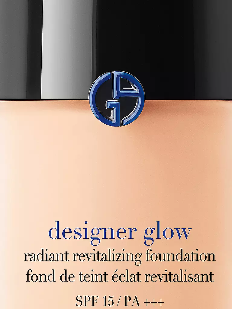 ARMANI COSMETICS | Fond de teint Designer Glow 30 ml FPS 20 (2) | beige