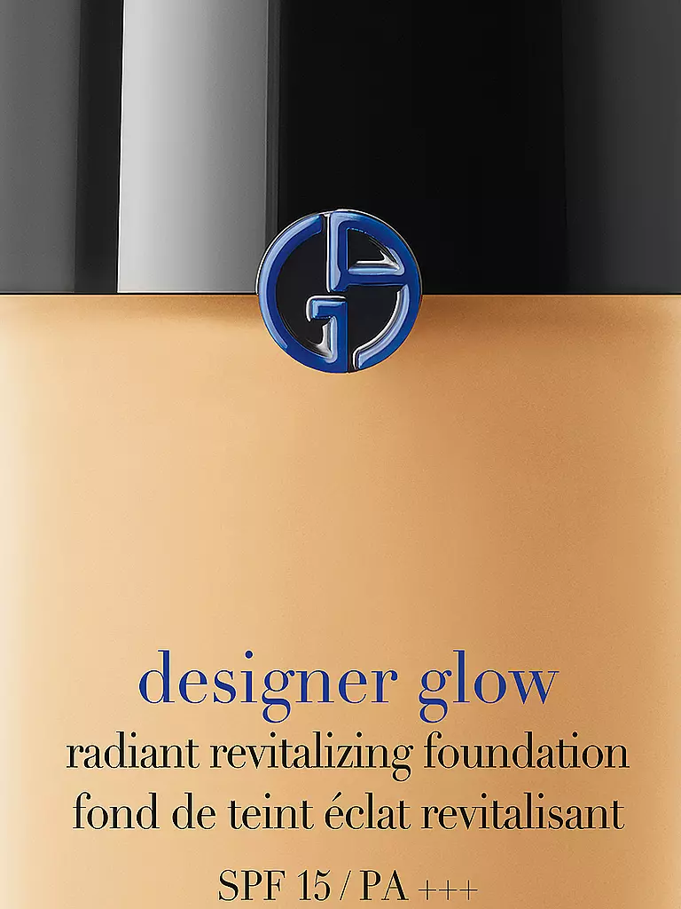 ARMANI COSMETICS | Fond de teint Designer Glow 30 ml FPS 20 (2,75) | hellbraun