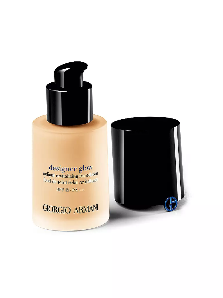 ARMANI COSMETICS | Fond de teint Designer Glow 30 ml FPS 20 (2,75) | hellbraun